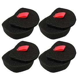 Think Crucial Replacement Foam & Felt Filters Fit Shark UltraCyclone Pet Pro Plus CH951 Handheld Vacuum, Washable & Reusable, 8 PACK