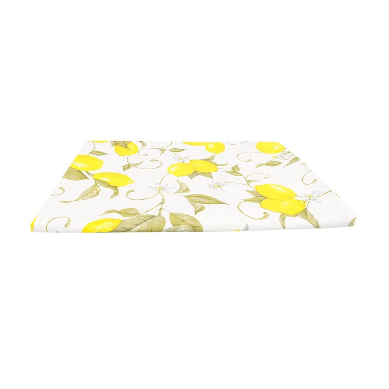 BIANCHERIAWEB Kitchen Tablecloth 140 x 180 cm with Cedar Pattern