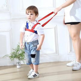 Baby Reins, Walking Harness, Safety Leash Anti-Lost, Baby Harness for Walking, Adjustable Baby Leash, Hand-Held Childs Safety Harness, Leash Wrist Reins for Boys and Girl