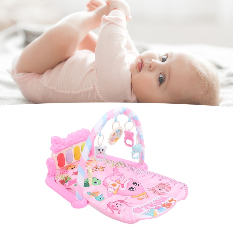 Baby Gyms Play Mat Piano Tummy Time Musical Activity Early