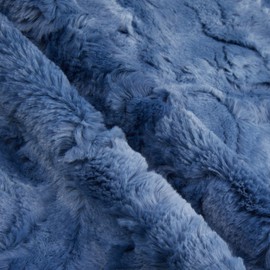 Shannon Minky Luxe Cuddle Galaxy Jeans, Fabric by The Yard