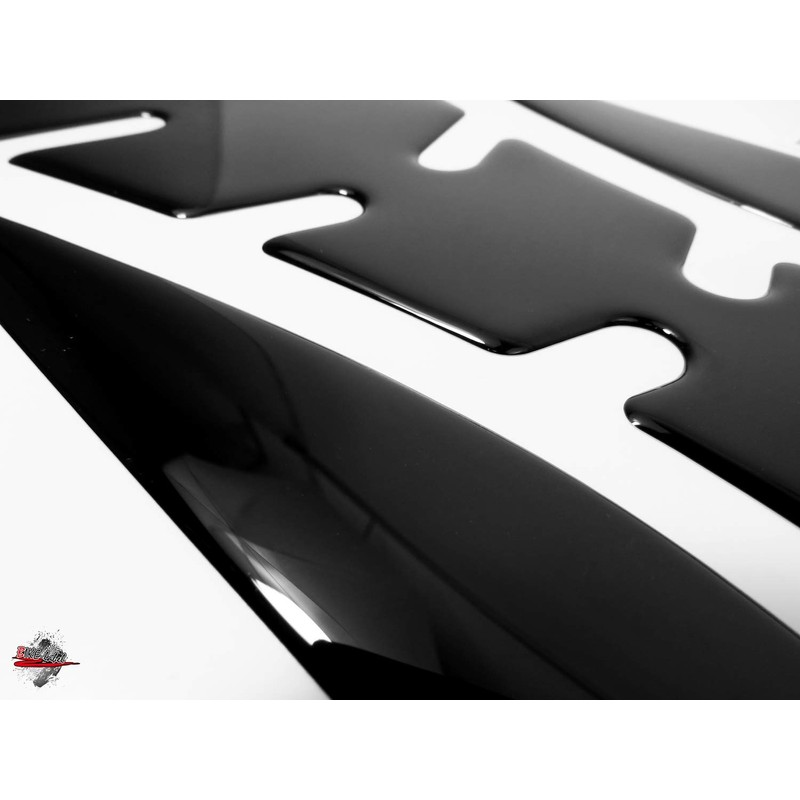 BIKE-label Tank Pad Motorcycle Sticker Black Compatible with Suzuki 502014VA