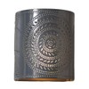 Irvin's Country Tinware 724CRT - Chisel Pattern One-Light Wall Sconce