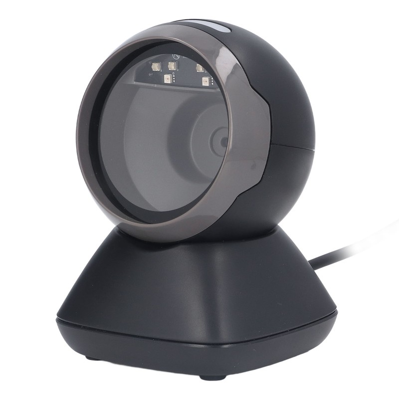 Desktop Barcode Scanner USB Wired QR Code Scanner for Supermarket