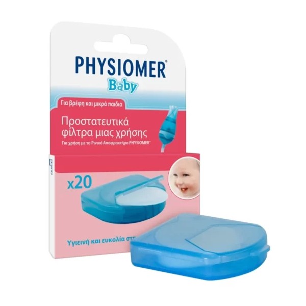 Physiomer Baby Protective Filters Nose Blocker 20 Pieces
