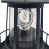 GEZICHTA LED Solar Powered Lighthouse, 360 Degree Rotating Lamp, IP65