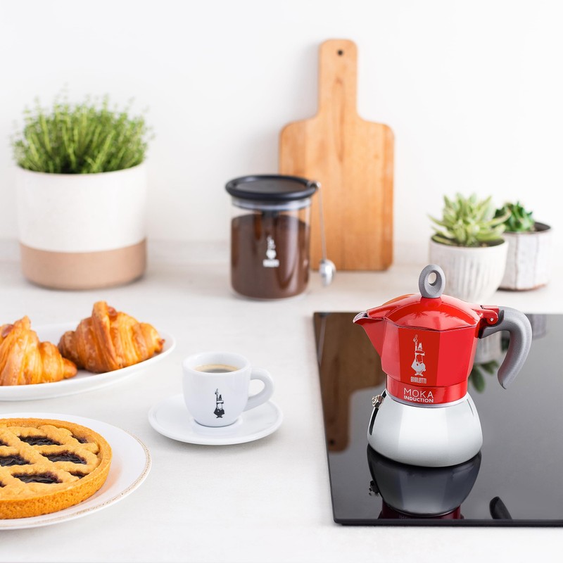 Bialetti - Moka Induction, Moka Pot, Suitable for all Types