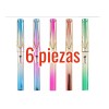 K&H Lapiz Infinito Lapicero Tornasol Eterno Borrador 6pz Mayoreo