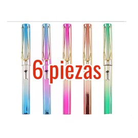 K&H Lapiz Infinito Lapicero Tornasol Eterno Borrador 6pz Mayoreo