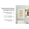 Artower® Picture Frame Gold Metal Thin Frame for 20 x