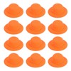 [PATIKIL] 12 Pcs 1.6 Inch Mini Formal Hat Miniature Doll