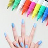 12 Color Nail Painting Pen 3D Nail Polish Paint Graffiti