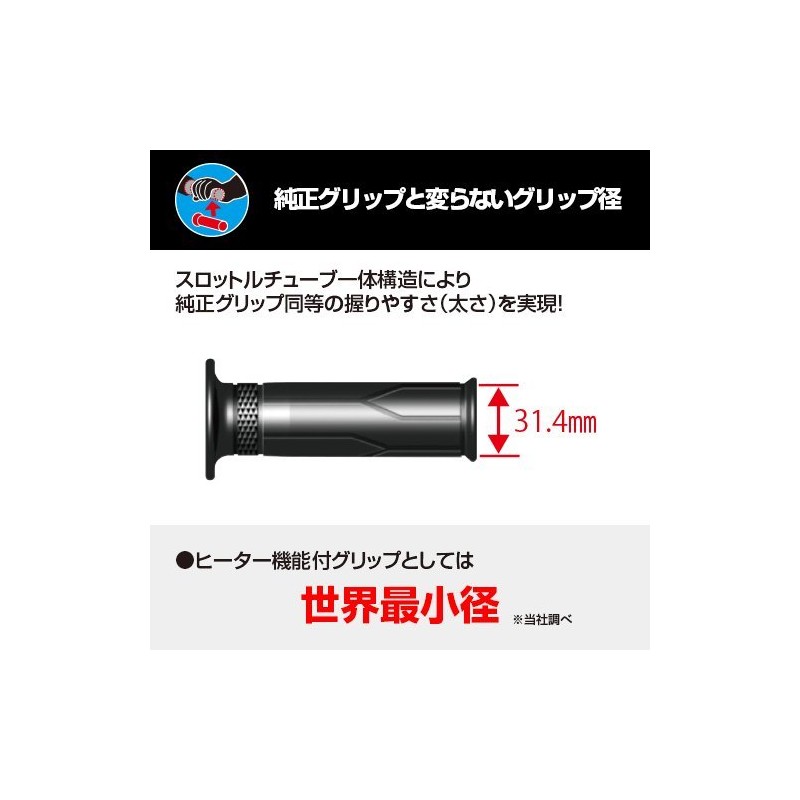 Yamaha Q5K-YSK-063-Y43 Grip Warmer, 360 D, Main Compatible Vehicles, NMAX125/155,