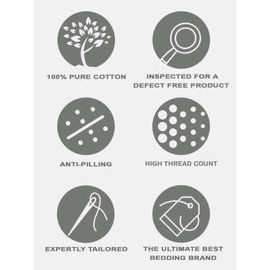 Standard Pillow Shams Set of 2 White 550 Thread Count Super Soft Standard Size Pillow Shams 20"x26" 100% Egyptian Cotton Gorgeous Decorative Bed Pillow Cover (Standard 20"x26", White Solid)