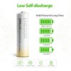 ENEGON 8 Pilas AA Recargables 2800mAh Baterias Recargables AA 1.2