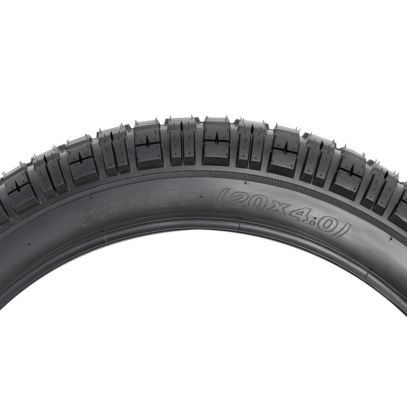 YUNSCM 2-PCS 20" Heavy Duty Fat E-Bike Tires 20 x