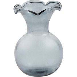 Mud Pie Mini Ruffle Vase, Blue, 4" x 3.25",Vases