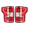 munirater 2-Pack Tail Light Assembly Rear Lamp Halogen Driver and