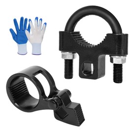 YZMLOL Inner Tie Rod Removal Tool,27-44mm Tie Rod End Hex Wrench Tool with 1/2" Drive and 3/8'' Low-Profile Inner Tie Rod U-Wrench Tool for Most Vehicles Inner Tie Rod Removal and Installation.
