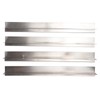 4Pcs Stove Gap Cover Stainless Steel Heat Resistant Easy Clean