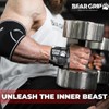 BEAR GRIP - Weight lifting wrist support wraps, (Sold in