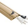 UT Wire 3-Channel Cord Protector & Concealer for Floor -