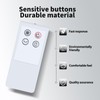 RYQIF Replacement Remote Control Intended for Midea FZ10-16AR Column Fan，for