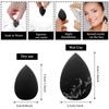 WLLHYF Mini Makeup Sponge Blender 6 Pieces Beauty Sponge Blender