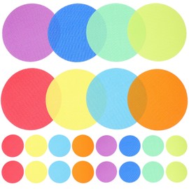 36Pcs Colorful Carpet Spot Markers for Classroom 4 Inch Nylon Dots for Kids' Games Teaching and Activities