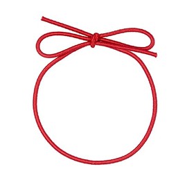 K-Kraft Stretch Loops for Crafts and Easy Gift-Wrapping (8 inch, Red)