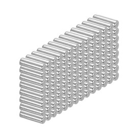PATIKIL 304 Stainless Steel Dowel Pin 2x8 mm (5/64" Dia), 100 Pcs Hardened Metal Dowel Pins Bunk Bed Pegs Pin Replacement Hardware for Shelf Furniture Assembly DIY