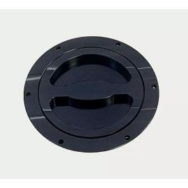 pnr Ice tank  cap anodized black, billet aluminum.