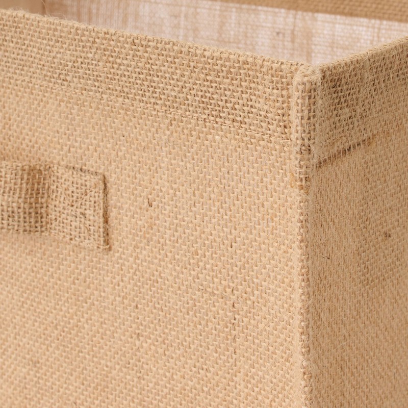 MUJI KG0RYA2A Jute Storage Bag, Rectangle, Medium