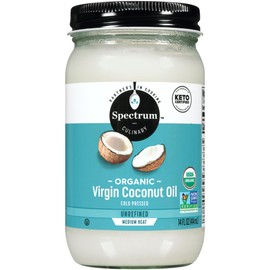 Spectrum Culinary Organic Unrefined Virgin Coconut Oil, 14 fl. oz.