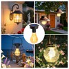2 Pack Solar Light Replacement Top with Bulb, Waterproof Solar