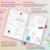 GoGirl Planner and Organizer for Women - A5 Size Weekly