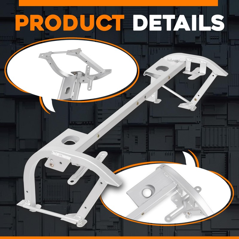 ECOTRIC Lower Radiator Core Support Skid Bar Plate Compatible with