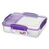 System Lunch to Go, Polypropylene, 3 Compartments, 0.97 LT, Assorted