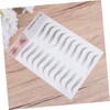 VICASKY 2pcs Artificial Eyebrow Transfer Stickers for Men Women Imitation
