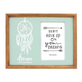 Something Different Dreamcatcher Photo Frame, Wood, Multi-Colour, 20.5 x 1.2 x 26.5 cm