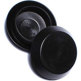 Hard-to-Find Fastener 014973146894 Flush Sheet Metal Plugs, 1-1/8-Inch, 3-Piece,Black