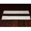 Mahindra 4x4 Tractor 8inch White Sticker Vinyl Decal 2 Pack