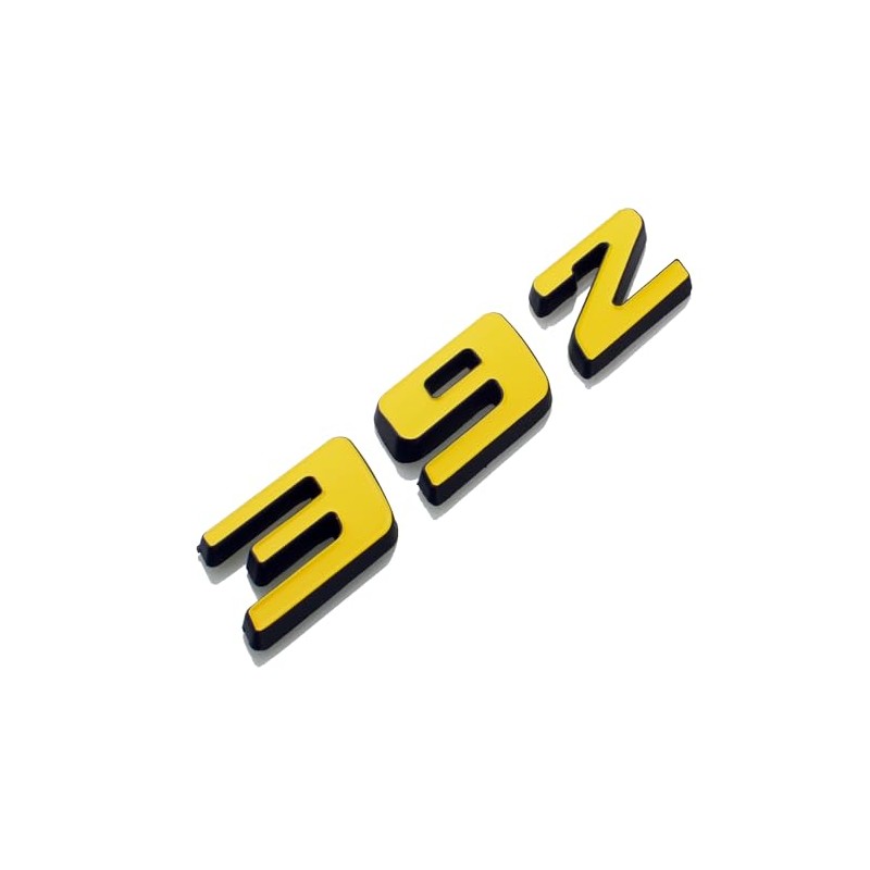 Aimoll 2pcs 392 Emblem, Badge Decal 3D Logo for 392