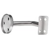 ZOENHOU 12 Pack Stainless Steel Handrail Brackets, Curved Handrail Brackets