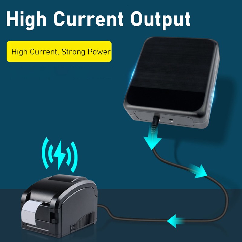 UPS Battery Backup 24000mAh Automatic Uninterruptible Power Supply Backup Mobile
