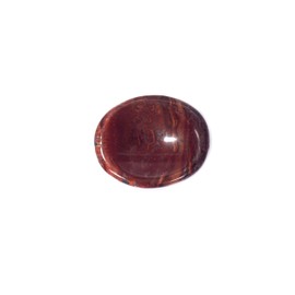 L PEDRA & CRYSTAL Worry Stone A Handheld Comfort to Ease Stress, Enhance Focus, and Promote Inner Peace (Red Tiger Eye Worry Stone)