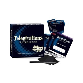 Telestrations After Dark Adult Board Game | An Adult Twist on The #1 Party Game | The Telephone Game Sketched Out | Ages 17+