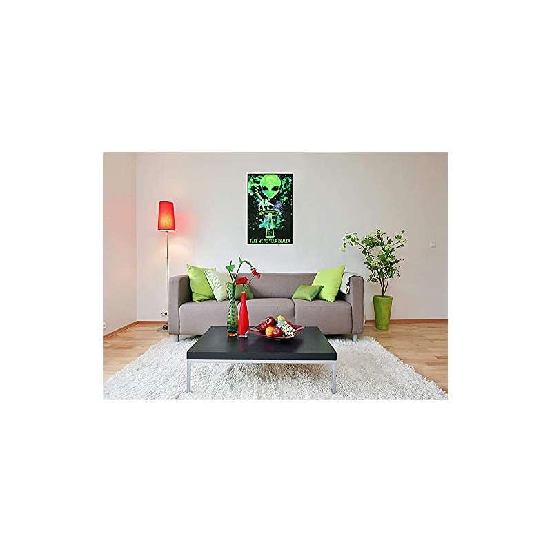 Take Me To Your Dealer Blacklight Poster 23 x 35in