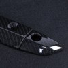 8pcs Smart Exterior Door Handle Cover Trim Carbon Fiber Style