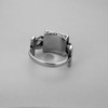 HZMAN All Seeing Eye Ring for Men Stainless Steel Retro